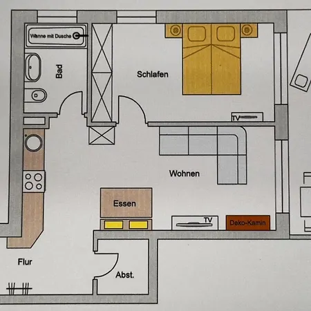 公寓 康尼赫施洛瑟度假公寓 *