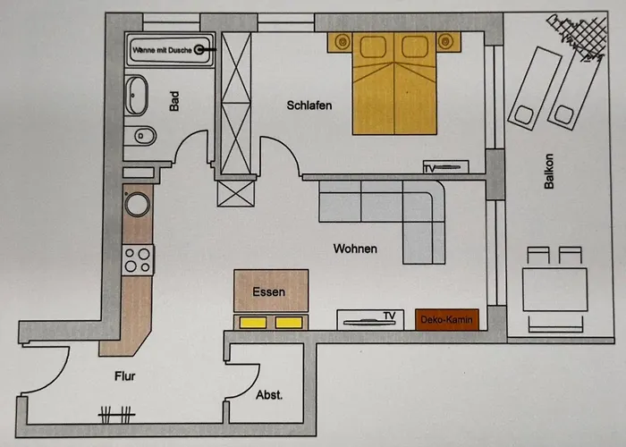 Апартаменты Ferienwohnung-koenigsschloesser *
